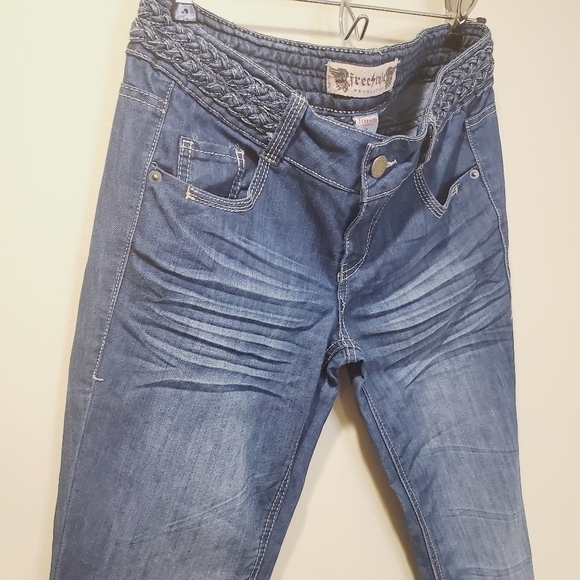 Freesthle boot cut ligh washed blue jeans size 9 - Picture 9 of 10